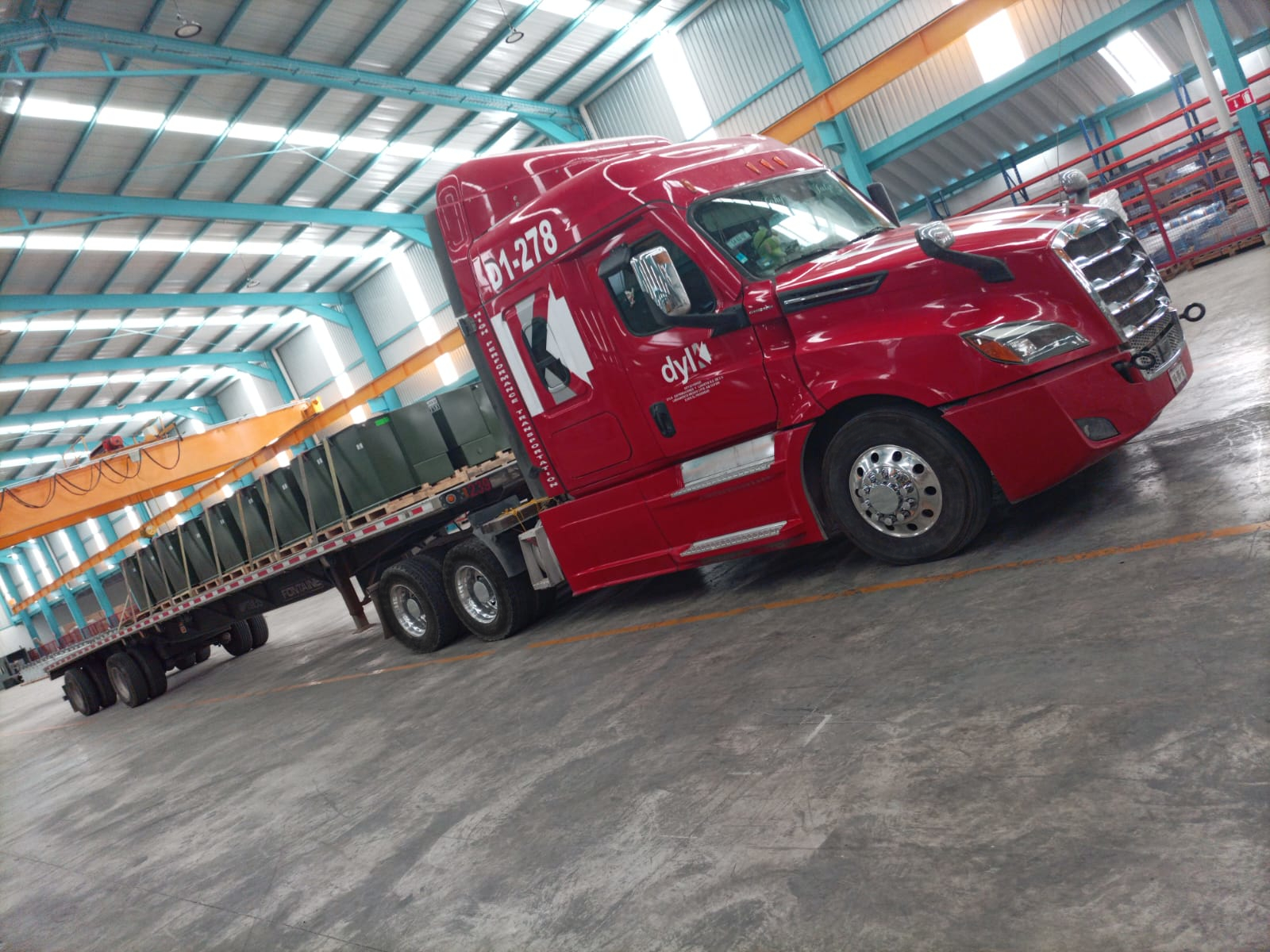 Dylka truck on highway